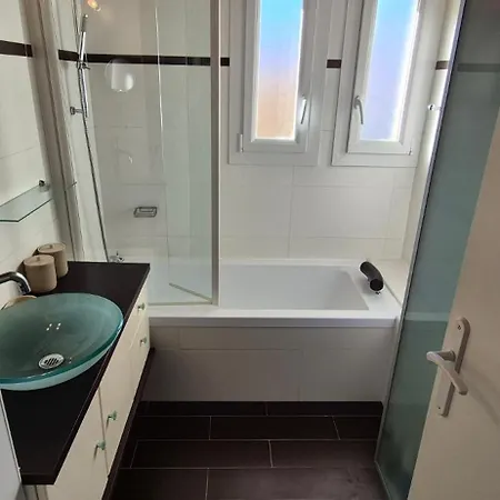 Village Occitan, Maison 8 Pers, Acces Direct A La Plage, Wifi, Parking, Terrasse 阿格德